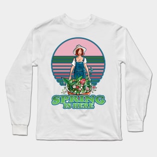 Spring is here and coming- I love to Spring Garden Long Sleeve T-Shirt